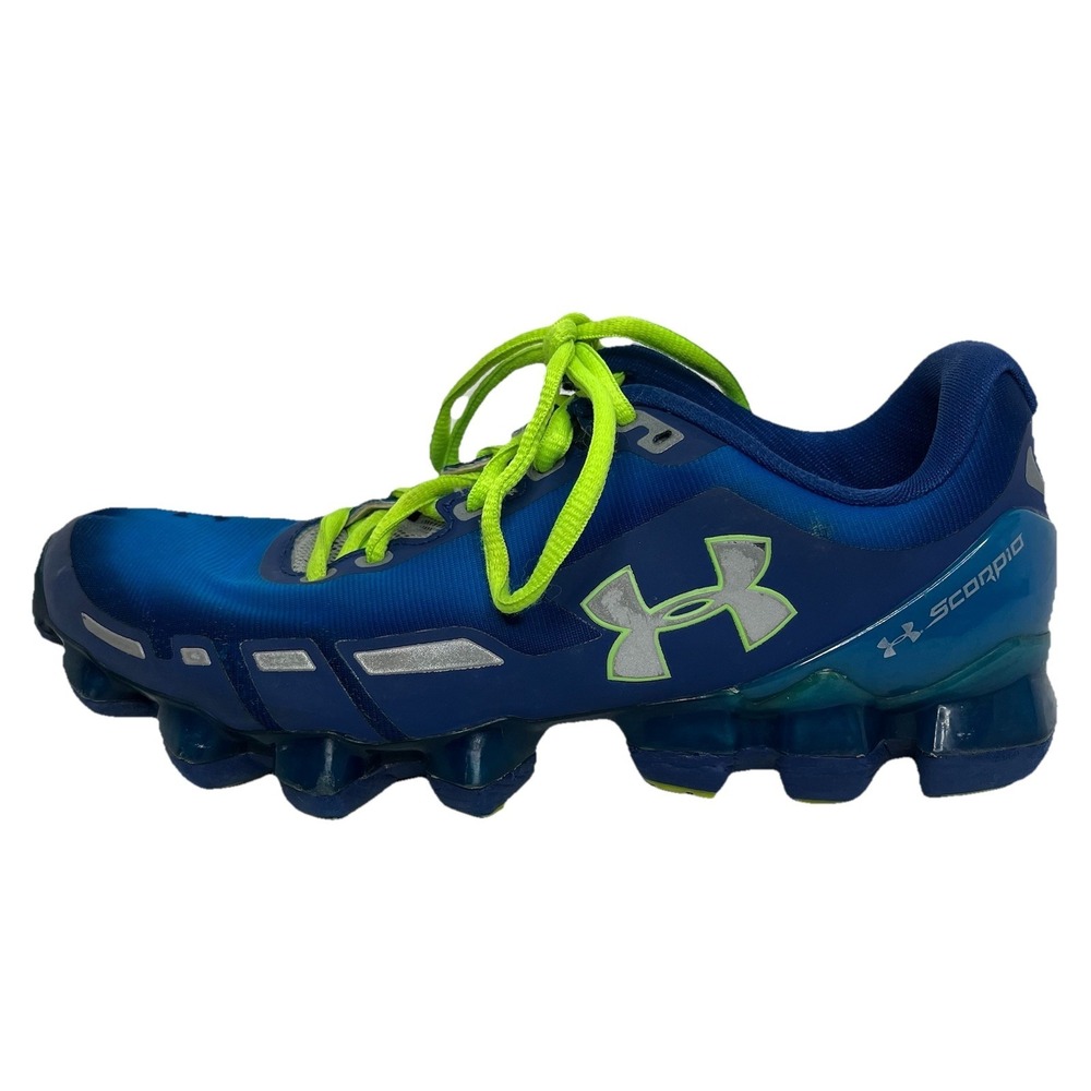 Under Armour 6Y Scorpio Athletic Running Shoes Blue Sporty Blokecore Track Gym